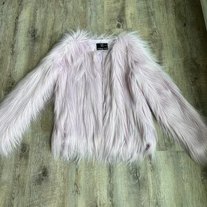 Unreal Fur Jacket in Purple (Size S)